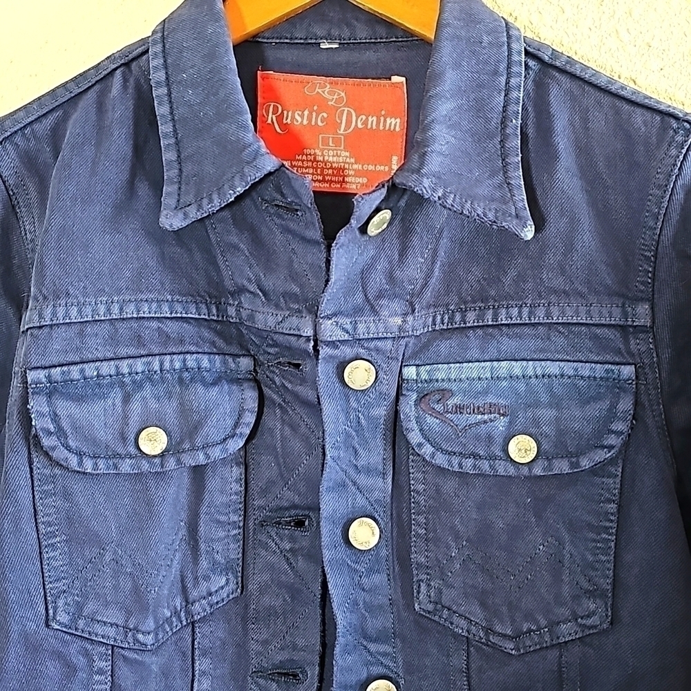 Rustic Denim Jacket. - image 2